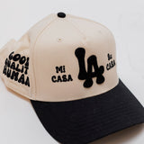 Beige MI CASA SU CASA Baseball Cap / GOOD QUALITY HUMAN - One Size