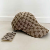 Beige Monogram Jacquard Hacker Project Cap (SS22) / GUCCI x BALENCIAGA - Size L