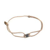 Beige NOELLA Cord Bracelet / JANSET BILGIN