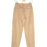 Beige Pelpha Cropped Cargo Pants / MAJE - Size 36