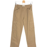Beige Pelpha Cropped Cargo Pants / MAJE - Size 36