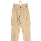 Beige PILOTE CANVAS Cotton Cargo Pants / ZADIG & VOLTAIRE - Size 34