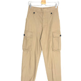 Beige PILOTE CANVAS Cotton Cargo Pants / ZADIG & VOLTAIRE - Size 34