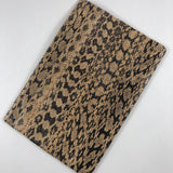 Beige Snakeskin Wristlet Clutch / LANVIN