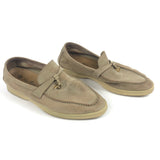 Beige Suede Summer Walk Loafers / LORO PIANA - Size 38