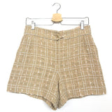 Beige Tweed Shorts / CHANEL - Size 38