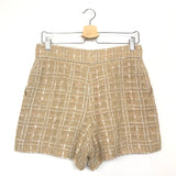 Beige Tweed Shorts / CHANEL - Size 38