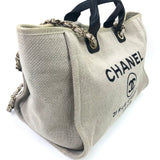 Beige/Taupe DEAUVILLE Medium Tote Bag / CHANEL