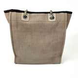 Beige/Taupe DEAUVILLE PM Tote Bag / CHANEL
