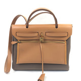 Bicolor HERBAG ZIP 31 PM Tote Bag / HERMES