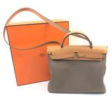 Bicolor HERBAG ZIP 31 PM Tote Bag / HERMES