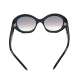Black Acetate Oval Shape Sunglasses / CELINE