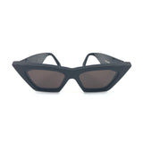 Black Acetate Peak Cat-Eye Sunglasses / PHOEBE PHILO