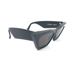 Black Acetate Peak Cat-Eye Sunglasses / PHOEBE PHILO