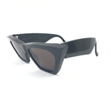 Black Acetate Peak Cat-Eye Sunglasses / PHOEBE PHILO
