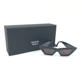 Black Acetate Peak Cat-Eye Sunglasses / PHOEBE PHILO