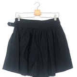 Black ADELINE Cotton Poplin Belted Shorts / ULLA JOHNSON - Size US 8