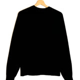 Black and Gold Cashmere CC Logo Beetle Sweater / CHANEL - Size 38