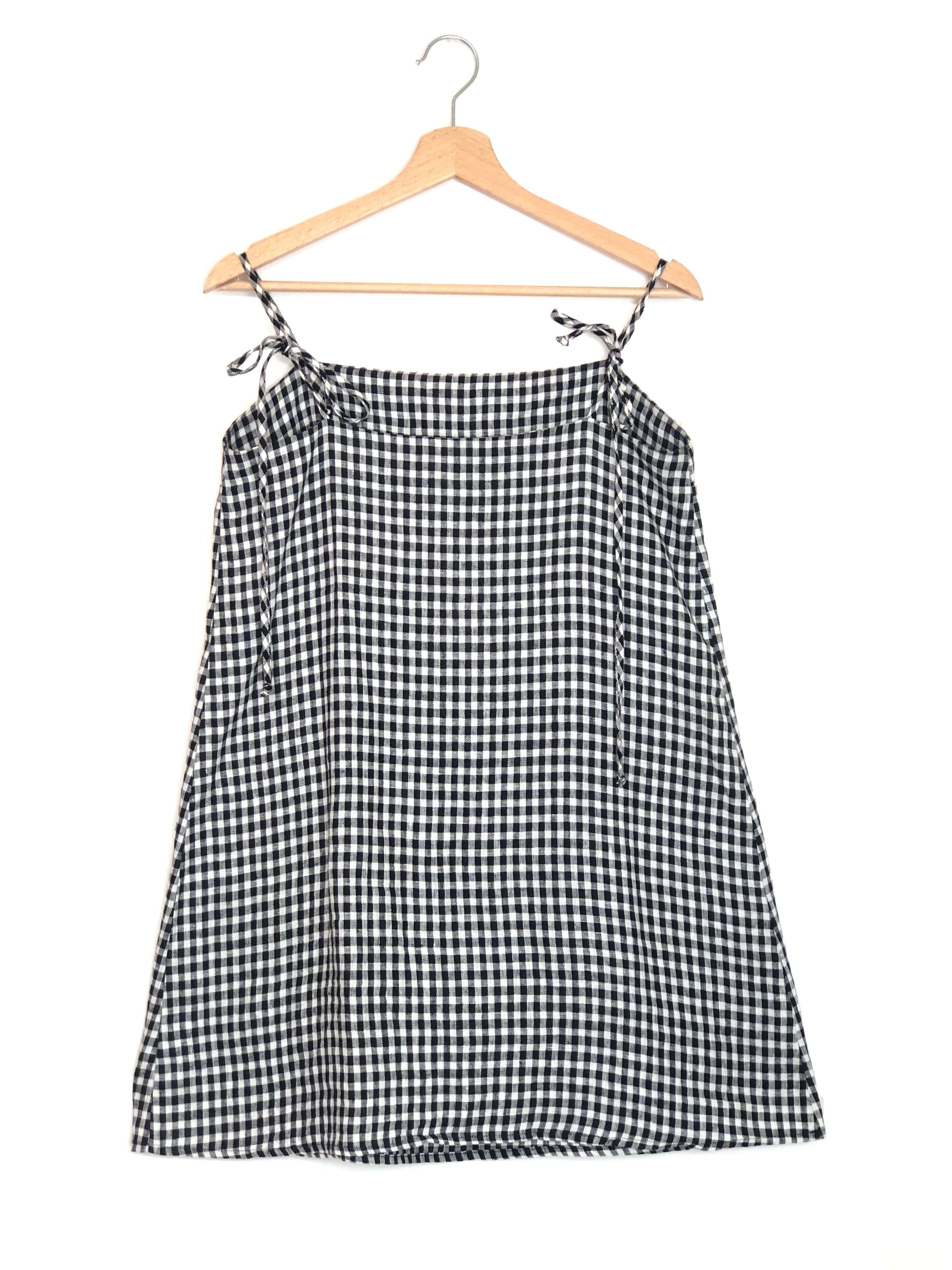 reformation gingham linen dress Violaine Linen Dress