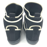 Black and White BUCKEE Bekett Velcro Straps Wedge Sneakers / ISABEL MARANT - Size 40