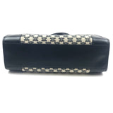 Black and White Monogram TRIOMPHE Horizontal Tote Bag / CELINE
