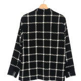 Black and White Plaid Long Sleeves Shirt / ANINE BING - Size XS