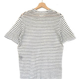 Black and White Striped LEONTINE Short Sleeves Linen Tee / ISABEL MARANT ETOILE - Size M