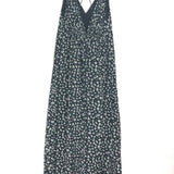 Black BECKY Floral Printed Cotton-blend Maxi Dress / BA&SH - Size 1