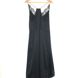Black BEDIRA Low-cut Silk Slip Maxi Dress / IRO - Size 36