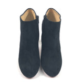 Black BELLISSIMA 100 Suede Ankle Boots / CHRISTIAN LOUBOUTIN - Size 38.5