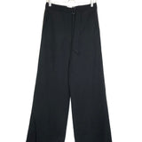 Black Belted Wide Leg Pants / CHRISTIAN WIJNANTS - Size 36