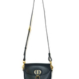 Black BOBBY Small Smooth Leather Crossbody Bag / CHRISTIAN DIOR
