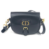 Black BOBBY Small Smooth Leather Crossbody Bag / CHRISTIAN DIOR