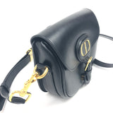 Black BOBBY Small Smooth Leather Crossbody Bag / CHRISTIAN DIOR