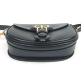 Black BOBBY Small Smooth Leather Crossbody Bag / CHRISTIAN DIOR