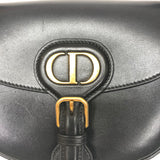 Black BOBBY Small Smooth Leather Crossbody Bag / CHRISTIAN DIOR