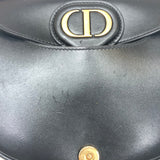 Black BOBBY Small Smooth Leather Crossbody Bag / CHRISTIAN DIOR