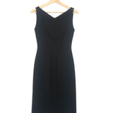 Black Cocktail Dress / ALBERTA FERRETTI - Size 34