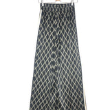 Black Corde Printed Relaxed Silk Pants / SHONA JOY - Size 34