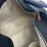Black Cotton Canvas Bride-a-Brac Vanity Case / HERMES