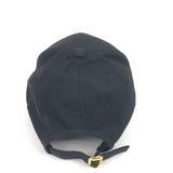 Black Cotton Logo Embroidered Baseball Cap / CELINE - Size S