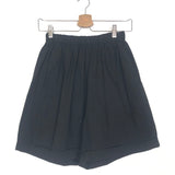 Black Cotton Shorts - One Size