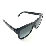 Black D-frame Acetate Sunglasses / GUCCI