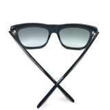 Black D-frame Acetate Sunglasses / GUCCI