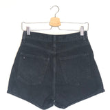 Black DEE High Rise Denim Shorts / AGOLDE - Size 26