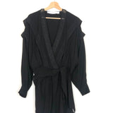 Black ELYN Wrap Dress / IRO - Size 38