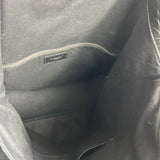Black ETHAN Crocodile Embossed Leather Tote Bag / SAINT LAURENT