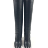 Black EVE Leather Knee-length Boots / CHLOE - Size 38