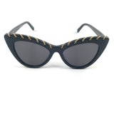 Black FALABELLA Gold-tone Chain Cat Eye Sunglasses / STELLA MCCARTNEY