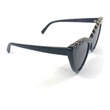 Black FALABELLA Gold-tone Chain Cat Eye Sunglasses / STELLA MCCARTNEY